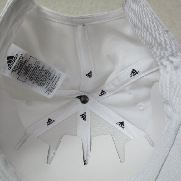 Adidas Florida Atlantic Owls Adjustable Flex Cap Men's One Size White Polyester - Picture 4 of 7